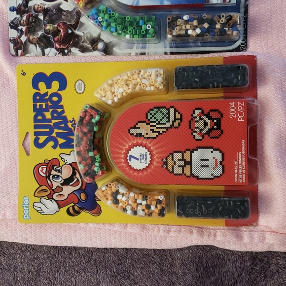 PERLER BEADS super mario and marvel - Picture 2 of 4